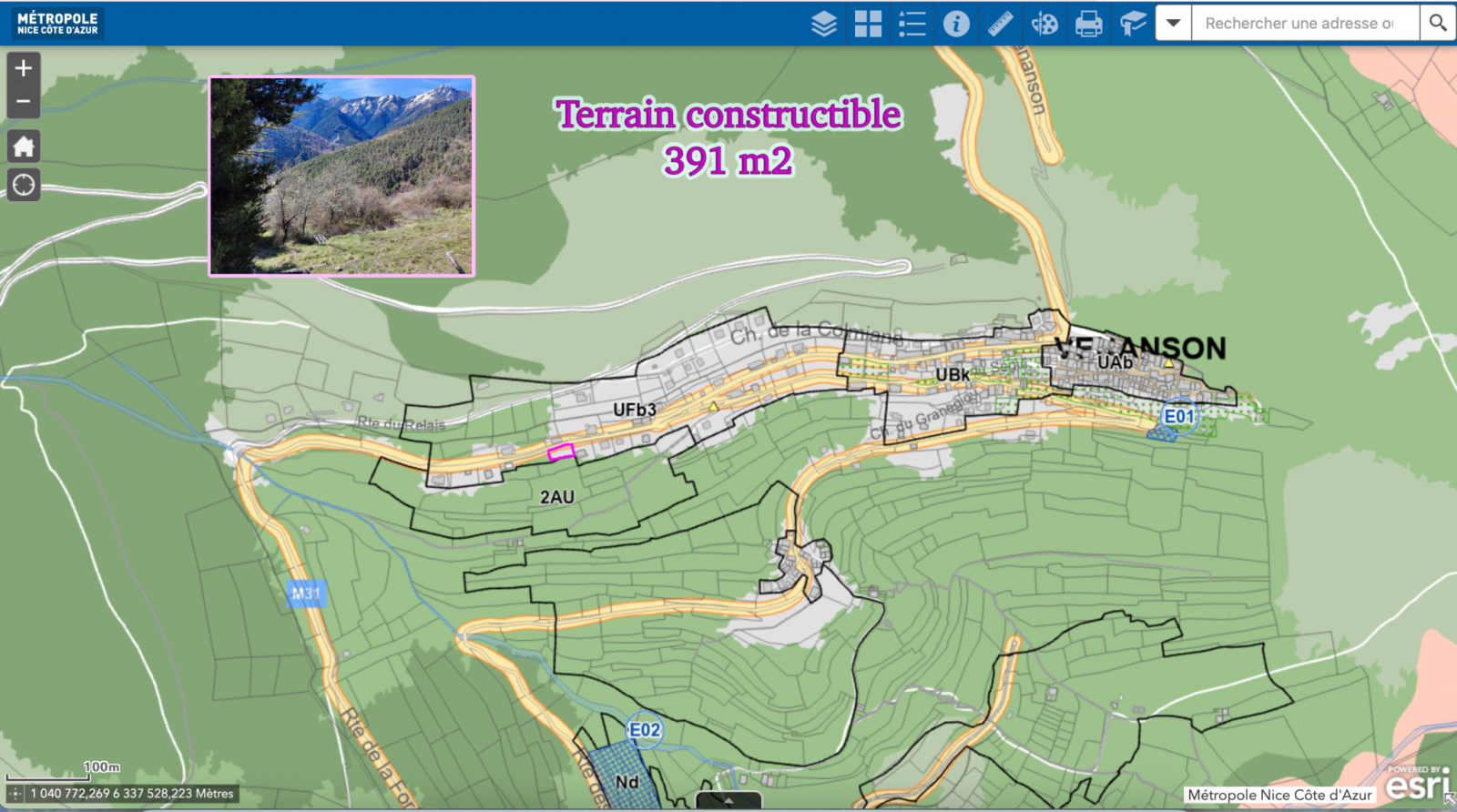 Image_, Terrain à batir, Venanson, ref :29T/24